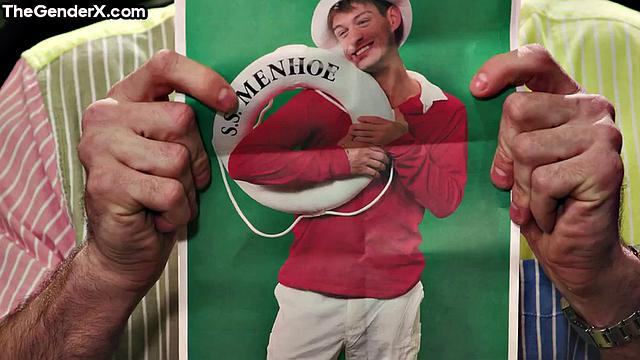 Petite ebony trans spreads for lover