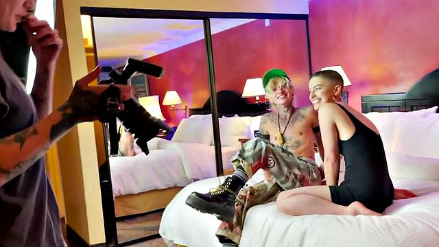 Pussyboi dudes seduce each other playing with pussies