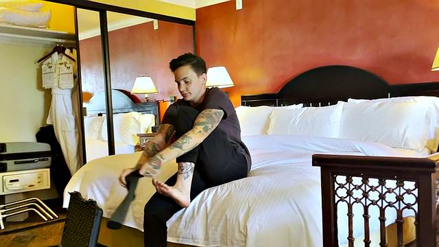 Pussyboi dudes seduce each other playing with pussies