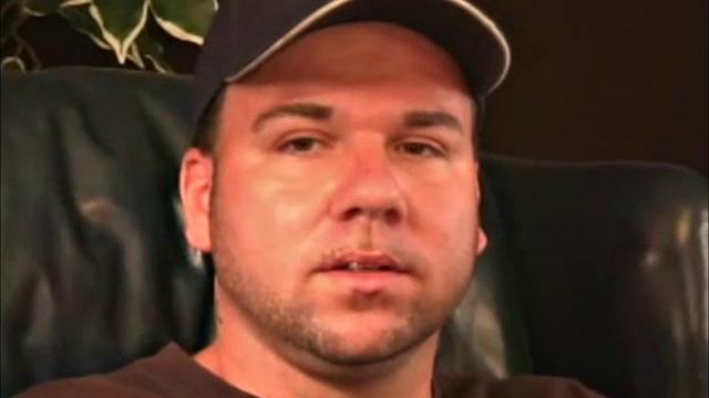 Darryn was a friend of Jimmy's, from his days at a halfway house, but he's out now and doing great. He works full time as a truck painter. He's very happy and appears to have put his behind.