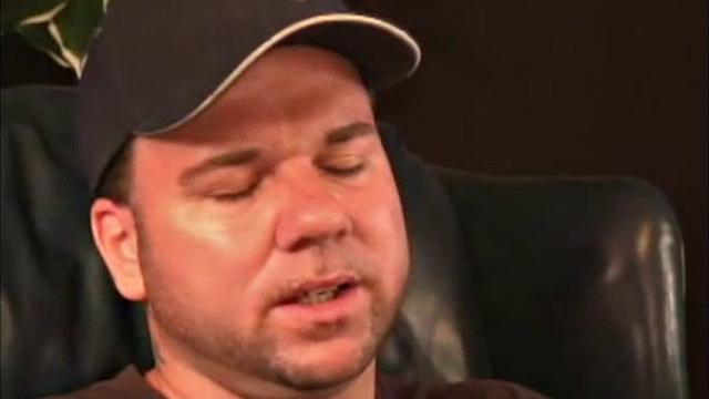 Darryn was a friend of Jimmy's, from his days at a halfway house, but he's out now and doing great. He works full time as a truck painter. He's very happy and appears to have put his behind.