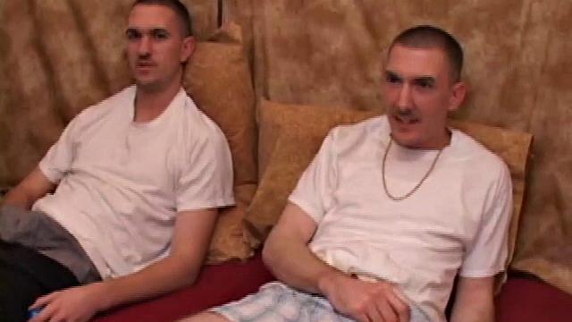 Casper Cox and Richard Azina have been friends for a while. They've shared many things, including a girlfriend, but they've never jacked off next to each other.