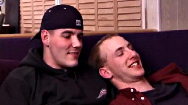 Aaron and Timmy have played before, so their comfort level is obvious in this scene. Making out rather passionately, they slowly strip each other naked.