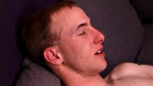 Aaron and Timmy have played before, so their comfort level is obvious in this scene. Making out rather passionately, they slowly strip each other naked.