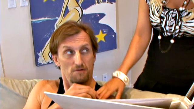 Sexy Angelina Ashe fucks and sucks big cock