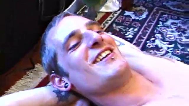 Torque and Austin enjoy kissing and exploring each other's bodies before trading blowjobs. Torque jerks off, and Austin awaits a warm cum facial.