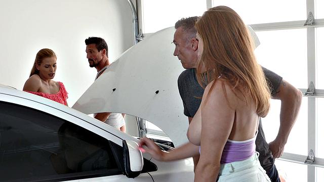 Fucking Fathers To Keep The Car
