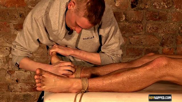Handsome Newcomer Drained Of Cum - Dan Broughton And Ashton Bradley