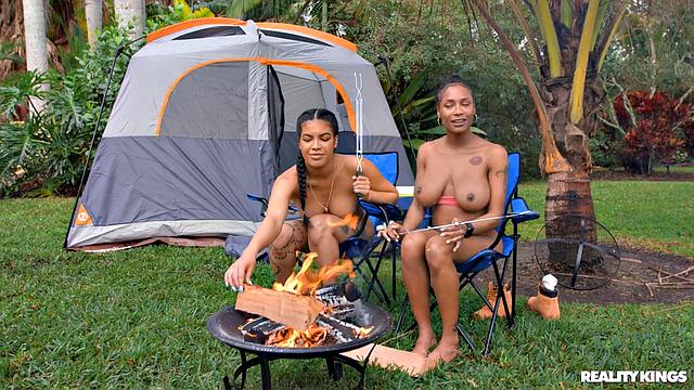 Licking Pussy by Fire