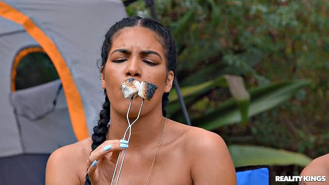 Licking Pussy by Fire