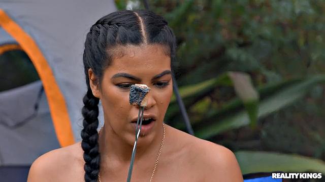 Licking Pussy by Fire