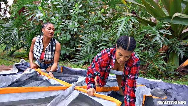 Licking Pussy by Fire