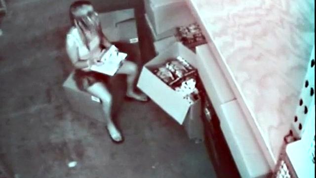 Real teen rubbing her pussy