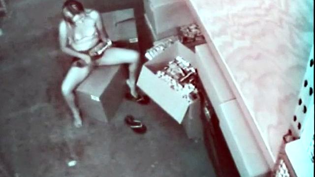 Real teen rubbing her pussy