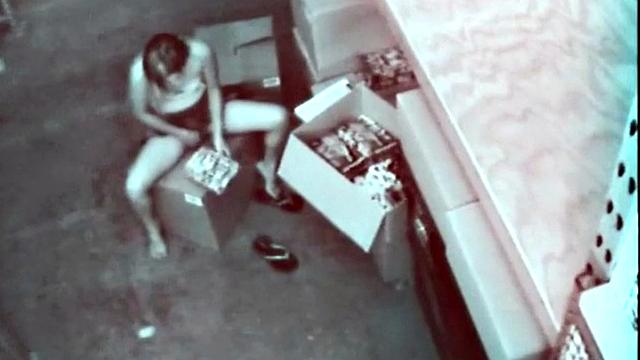 Real teen rubbing her pussy