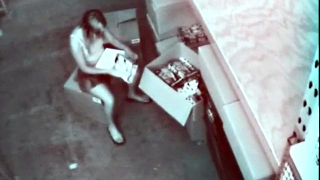 Real teen rubbing her pussy