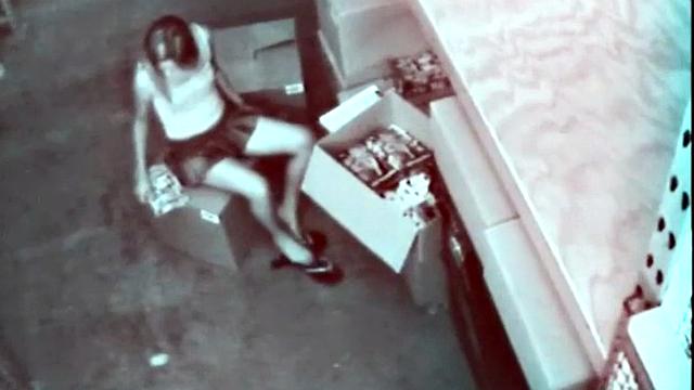 Real teen rubbing her pussy