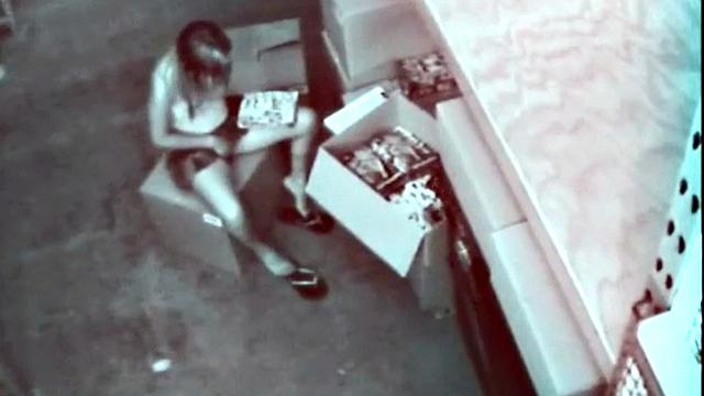 Real teen rubbing her pussy