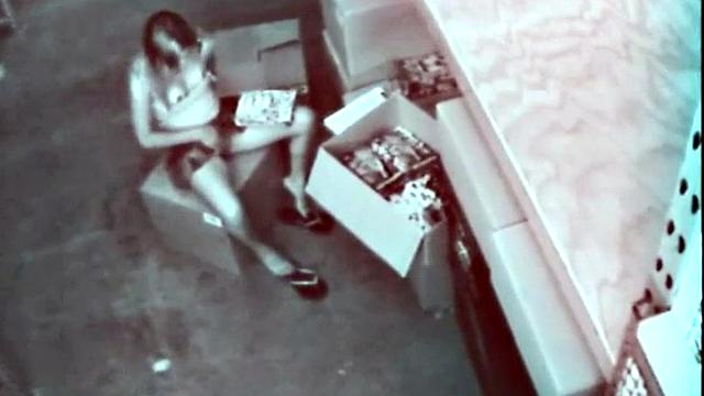 Real teen rubbing her pussy