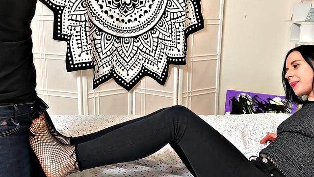 Slutty anal bitches drilled in threesome by dick