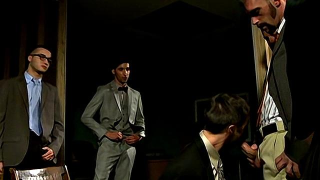 Трудяги-любители спермы - Джастин Бил и Остин Райан