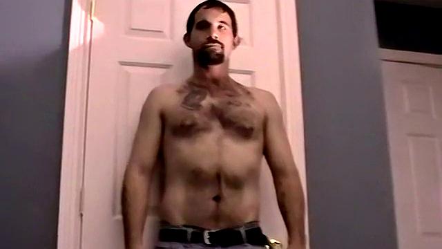 Straight Bear Boy Jacking Off - Weasel