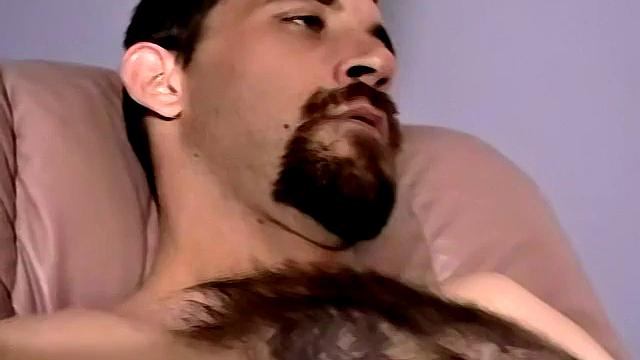 Straight Bear Boy Jacking Off - Weasel