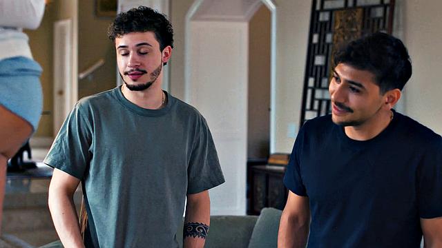 MOMMY'S BOY - Stacked MILF Pristine Edge Gets Banged By Pervert Stepson & His Best Buddy