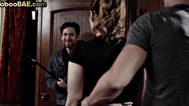 Big booty stepmom smashed by stepson in wet pussy