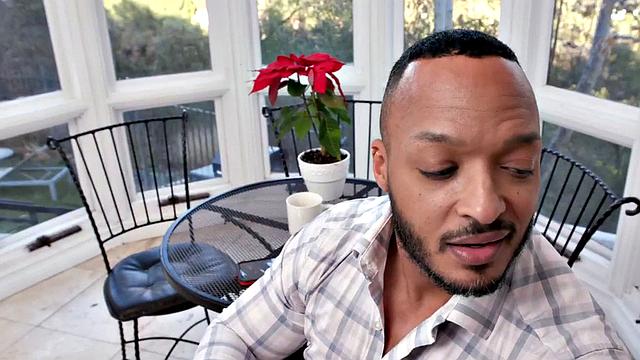 Redhead TS rammed by IR lover after sucking cock