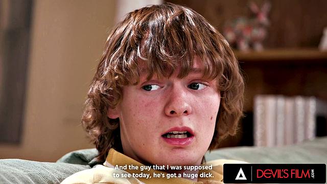 DEVILS FILM - Naughty Nanny Scarlett Alexis Gets Her Ass Fucked During Her Shift