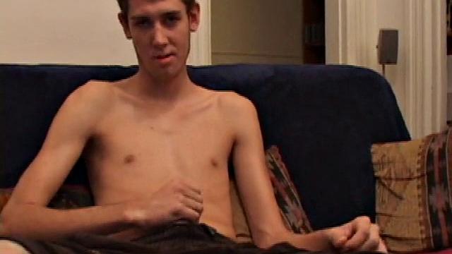 Mac has been storing up his nut and can't wait to squeeze it out. A skinny skater boy with a nice dick, Mac isn't much of a lasies man, because he's so shy. But today he's left his shyness at home.