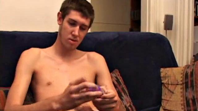 Mac has been storing up his nut and can't wait to squeeze it out. A skinny skater boy with a nice dick, Mac isn't much of a lasies man, because he's so shy. But today he's left his shyness at home.