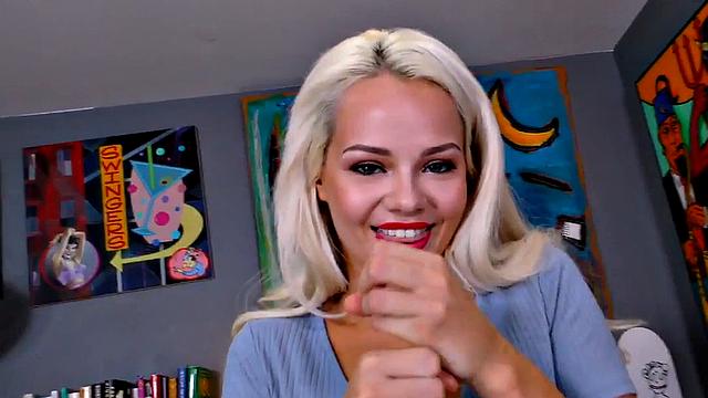 POV amateur petite babe teasing with pussy after BJ