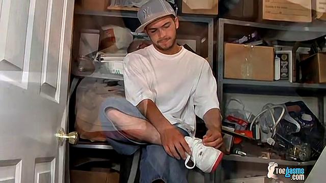 Bushy Dick And Cum-Covered Feet - Lil B