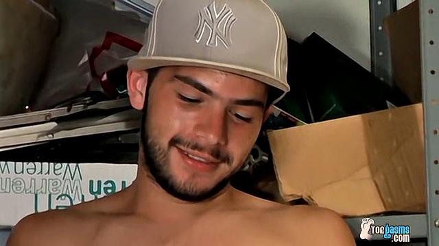 Bushy Dick And Cum-Covered Feet - Lil B