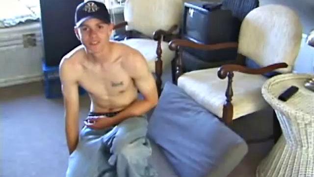 Tyler is One of the Nicest Guys.T his Sweet and Sexy Boy Strips Naked and Works his Cock With Great Enthusiasm.