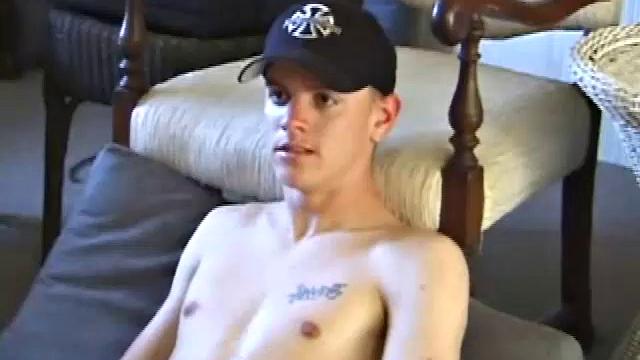 Tyler is One of the Nicest Guys.T his Sweet and Sexy Boy Strips Naked and Works his Cock With Great Enthusiasm.