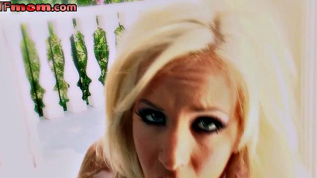 Real DTF amateur in fishnet stockings gets fucked