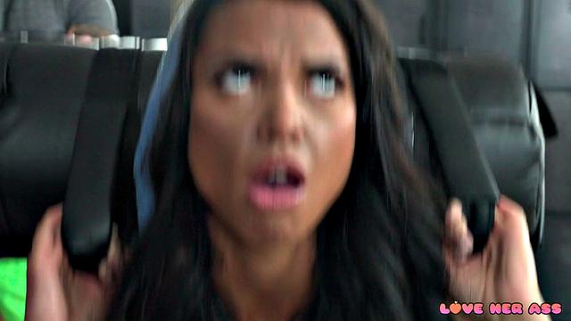 Ass fucked while Stuck In Tyre