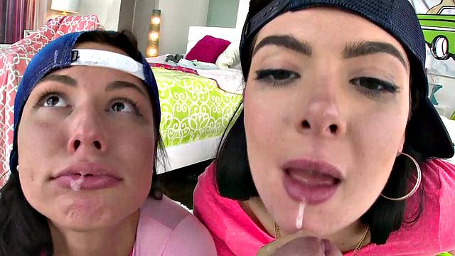 марли и айдра устраивают мокрый минет и глубокий кунилингус