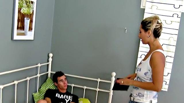 Wild women fuck perverted guy in threesome in asshole