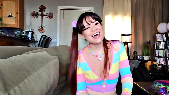 Seducing POV teen pounded by stepdad in cowgirl and doggy