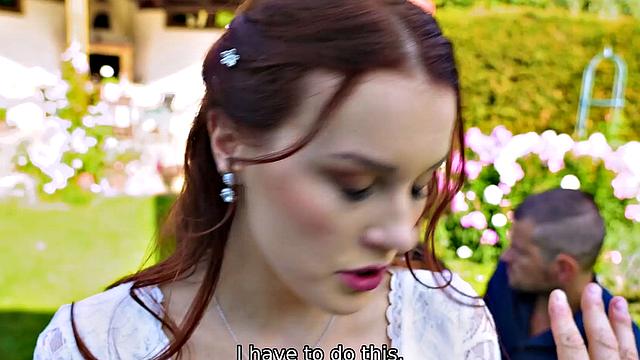 Bride get their tight holes drilled in Debt4k video