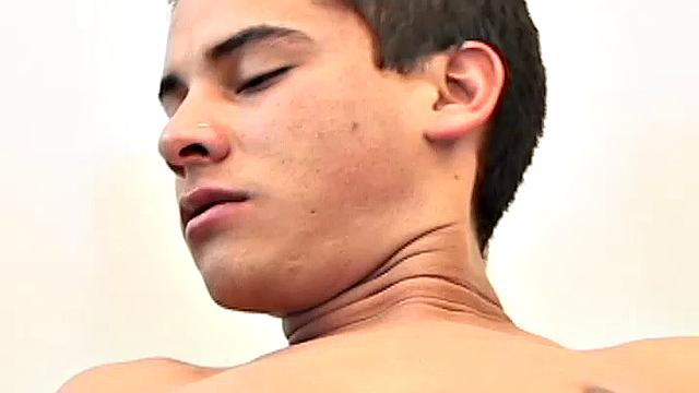 Young Latinos Fabio and Xavier are conducting business when their mutual lust becomes too obvious to ignore. Xavier gives Fabio a kiss and it isn't long before he has Fabio's big uncut cock in mouth.