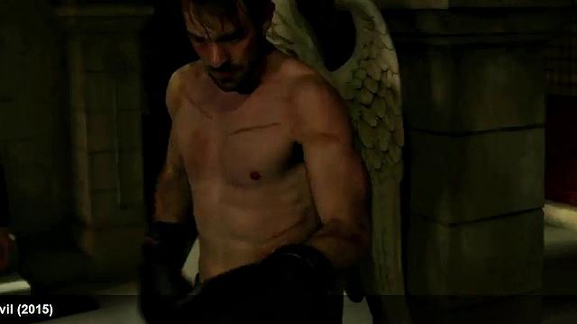 Charlie Cox hairless abdomen