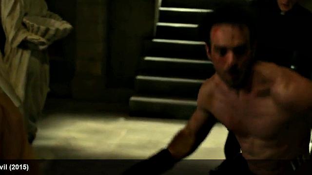 Charlie Cox hairless abdomen