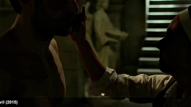 Charlie Cox hairless abdomen