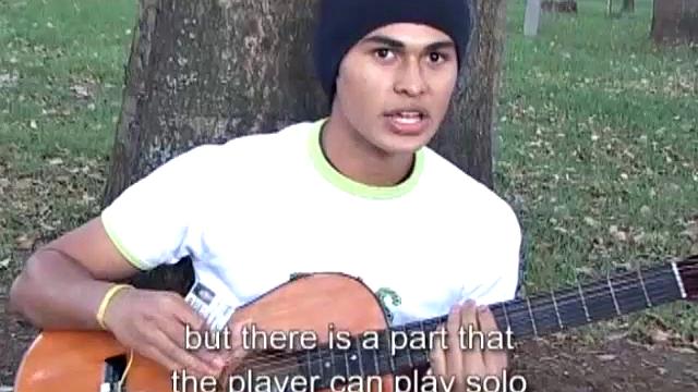 Alfredo is an 18 year old college student who loves to play guitar. After strumming in the park, he takes us to his room and starts stripping naked.