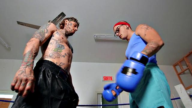 Wild gay dude loves hardcore fucking in tight anal